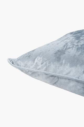 Velvet Crushed Scatter Cushion, 60x60cm
