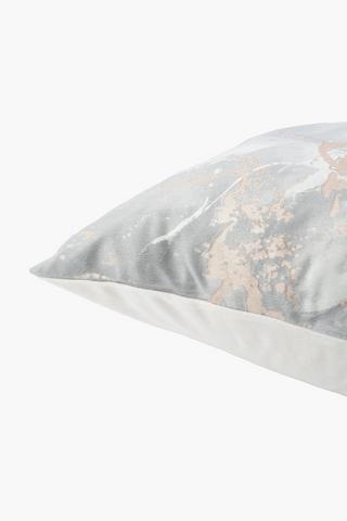 Velvet Swirl Scatter Cushion, 50x50cm