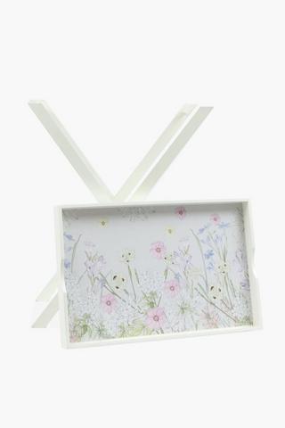 Floral Butlers Tray