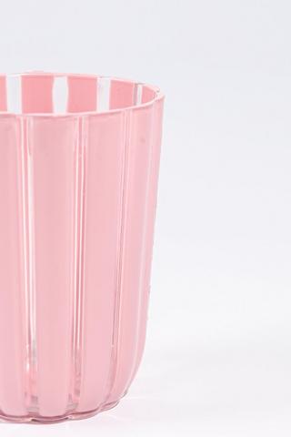 Stripe Plastic Tumbler
