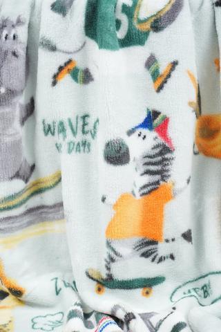 Mzanzi Love Coral Fleece Blanket, 125x150cm