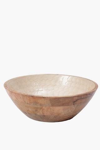 Large Mango Wood Bowl