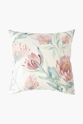 Printed Jozi Wild Protea Scatter Cushion, 50x50cm