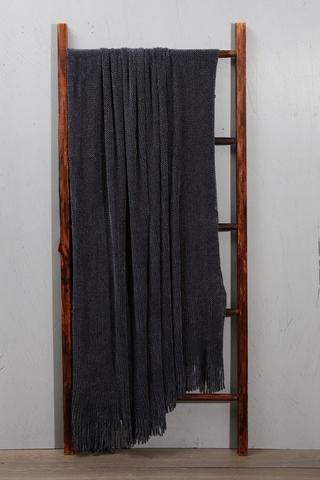 Chenille Ribbed Throw, 140x180cm