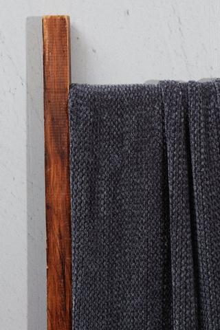 Chenille Ribbed Throw, 140x180cm
