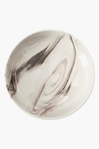 Marble Ceramic Pasta Bowl