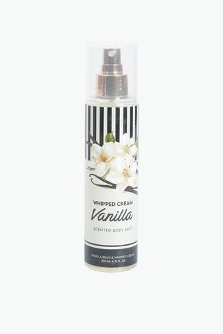 Vanilla Bean And Whipped Cream Scented Body Mist, 200ml