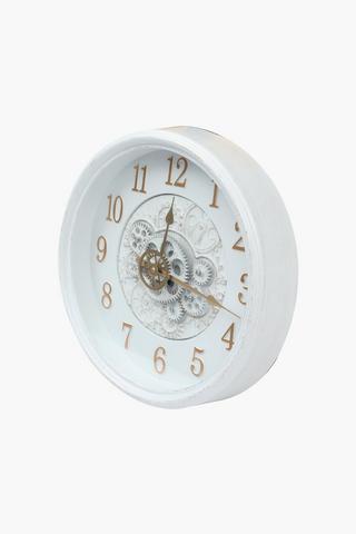 Plastic Moving Gears Clock, 36cm