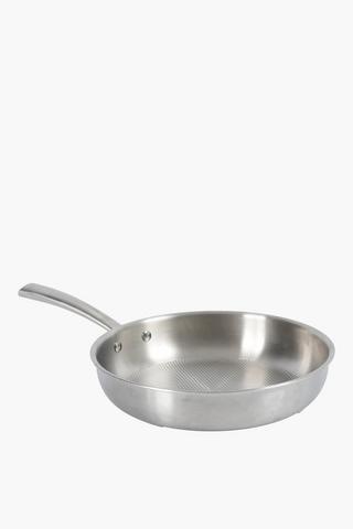 Stainless Steel Frying Pan, 28cm