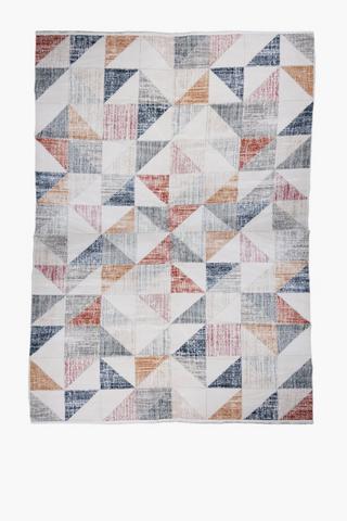 Poly Hilo Bursa Geometric Rug, 200x290cm