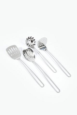 4 Piece Utensil Set