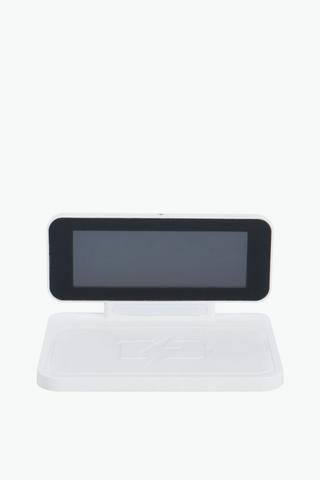 Digital Clock With Wireless Charger, 9.5x11cm