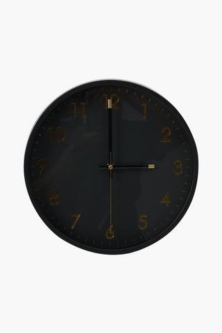 New Aged Plastic Clock, 30cm