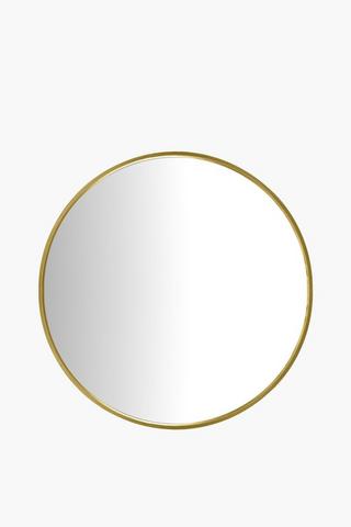 Round Metal Mirror, 72cm