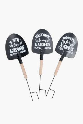 Assorted Shoval Garden Sign, 17x57cm
