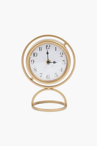 Metal Table Top Clock, 60cm