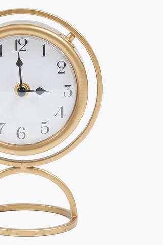 Metal Table Top Clock, 60cm