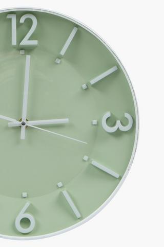 Plastic Basic Clock, 30cm