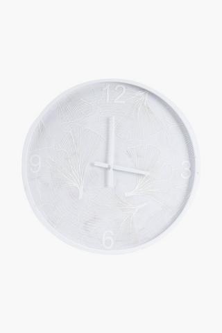Embossed Textured Clock, 60cm