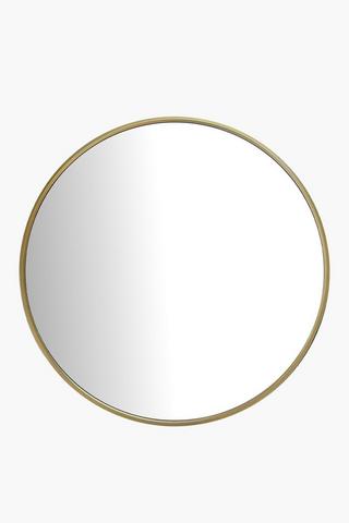 Metal Round Mirror, 90cm
