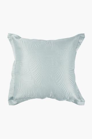 Satin Usonic Leaf Scatter Cushion,60x60cm