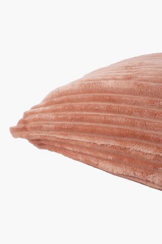 Super Plush Cord Scatter Cushion, 60x60cm