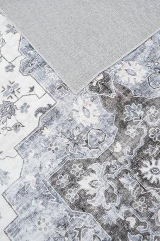 Digital Print Flannel Javid Rug, 183x274cm