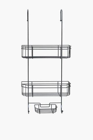 Powder Coated Over The Door Shower Caddy