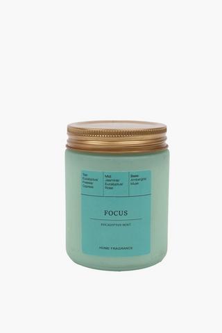 Focus Glass Candle, 273g