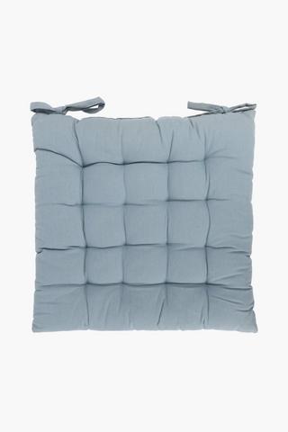 Plain Cotton Chairpad, 40x40cm