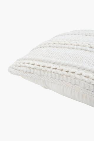 Textured Brazil Scatter Cushion, 50x50cm