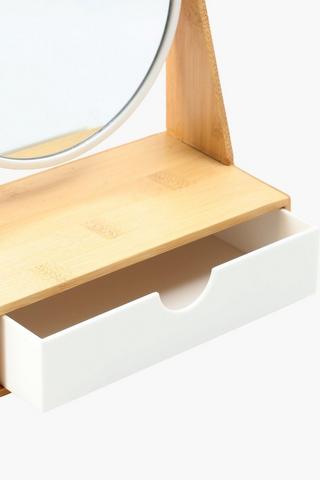 Bamboo Drawer With Mirror