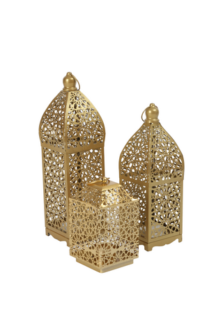 Eid Golden Glow Lantern Medium