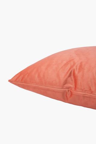 Velvet Plain Scatter Cushion, 50x50cm