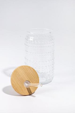 Textured Sippy Glass