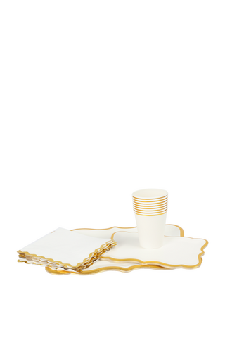 Eid 40 Piece Scalloped Dining Set