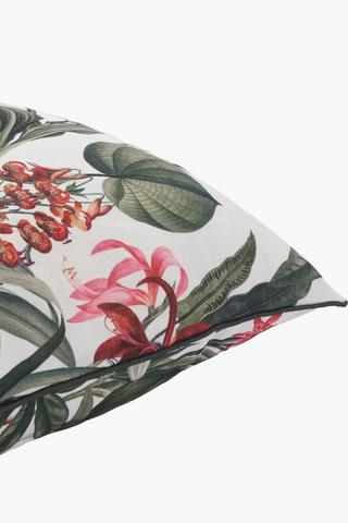 Printed Piper Floral Feather Filled Scatter Cushion, 60x60cm