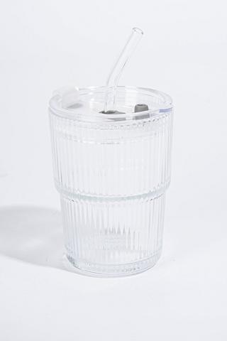 Short Ribbed Sippy Cup