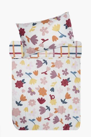 Soft Touch Whitney Flower Reversible Comforter Set