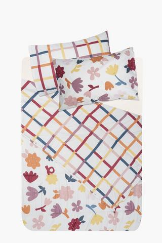 Soft Touch Whitney Flower Reversible Comforter Set