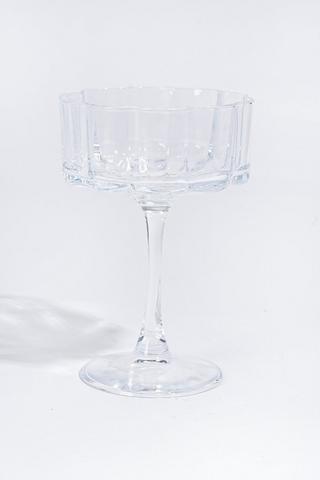 Icicle Champagne Saucer