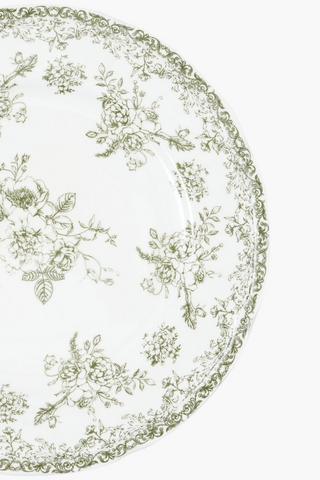 Victoria Floral Dinner Plate