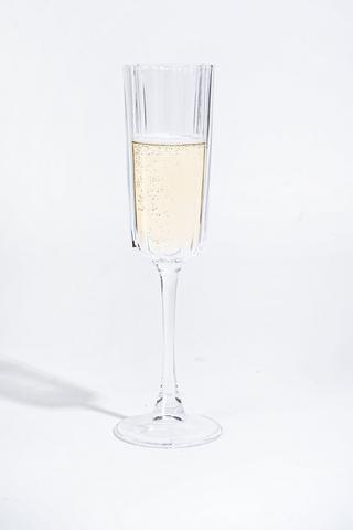 Icicle Champagne Glass