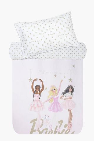 Soft Touch Barbie Ballerina Duvet Cover Set