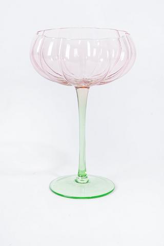 Flower Champagne Saucer