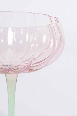 Flower Champagne Saucer