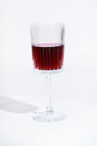 Rib Wine Glass
