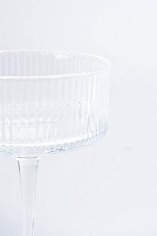 Rib Champagne Saucer