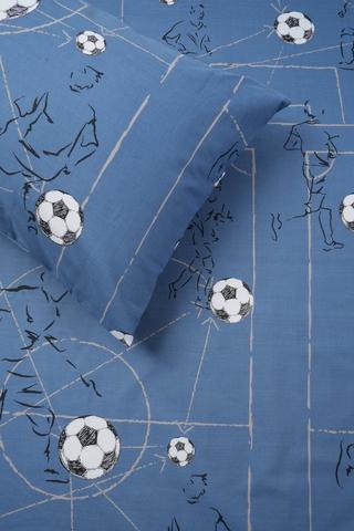 132 Thread Count Soccer Fitted Sheet