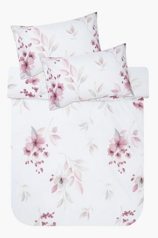 Premium Cotton Pelion Floral Duvet Cover Set